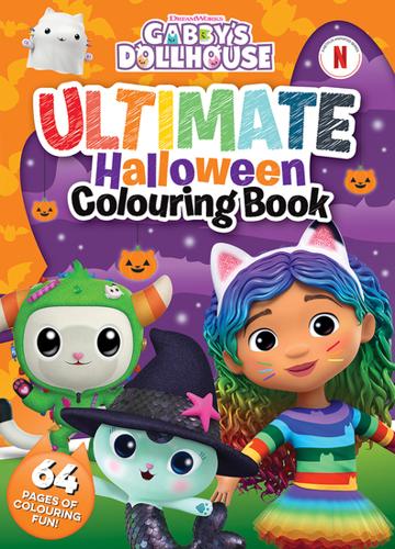 Gabby's Dollhouse Halloween: Ultimate Colouring Book (DreamWorks)