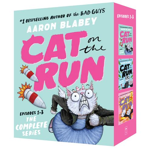 Cat on the Run Episodes 1-3: the Complete Series by Aaron Blabey – Book Pack