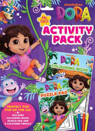 Dora: My First Activity Pack (Nickelodeon) – Paperback Book
