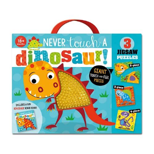 Never Touch a Dinosaur Jigsaw Boxed Set by Rosie Greening – Activity Book