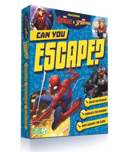 Marvel: Can You Escape? – Paperback Book