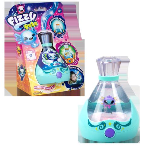 Interactive Water Pet Toy With Lights & Sound - Silverlit Fizzy Pets