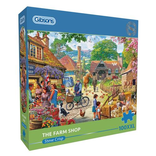 100 XXL Piece Jigsaw Puzzle The Farm Shop - Gibsons