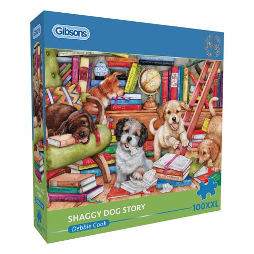 100 XXL Piece Jigsaw Puzzle Shaggy Dog Story - Gibsons