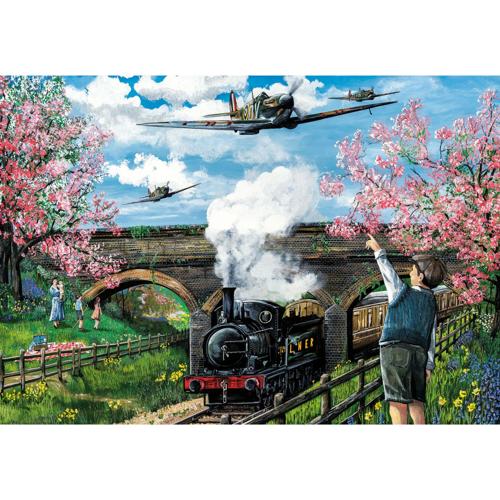 250 XL Piece Jigsaw Puzzle Spitfire Surprise - Gibsons