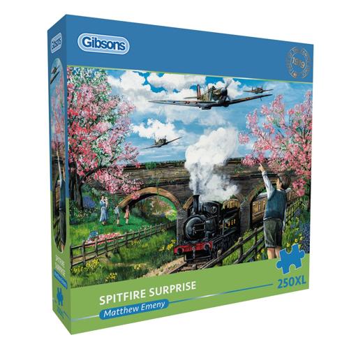 250 XL Piece Jigsaw Puzzle Spitfire Surprise - Gibsons