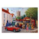 500 Piece Jigsaw Puzzle Touring The Town - Gibsons