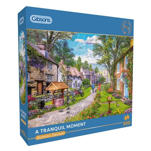 500 Piece Jigsaw Puzzle A Tranquil Moment - Gibsons