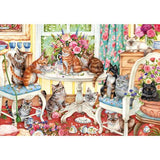 500 Piece Jigsaw Puzzle Tails From The Tea Party - Gibsons