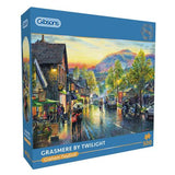 500 Piece Jigsaw Puzzle Grasmere By Twilight - Gibsons