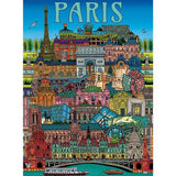 500 Piece Jigsaw Puzzle Paris Cityscape - Gibsons