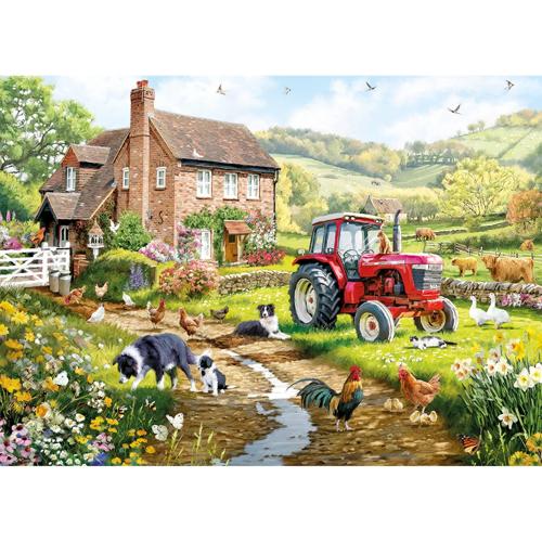 500 XL Piece Jigsaw Puzzle MacNeil Farm - Gibsons