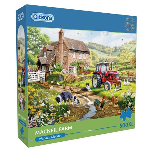 500 XL Piece Jigsaw Puzzle MacNeil Farm - Gibsons