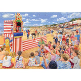 4 x 500 Piece Jigsaw Puzzle Beside The Seaside - Gibsons