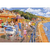 4 x 500 Piece Jigsaw Puzzle Beside The Seaside - Gibsons