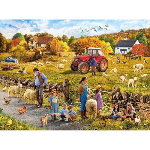 1000 Piece Jigsaw Puzzle Happy Harvest - Gibsons