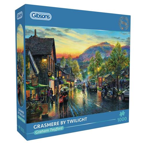 1000 Piece Jigsaw Puzzle Grasmere By Twilight - Gibsons