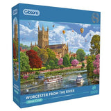 1000 Piece Jigsaw Puzzle Worcester From The River - Gibsons
