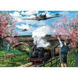 1000 Piece Jigsaw Puzzle Spitfire Surprise - Gibsons