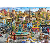 1000 Piece Jigsaw Puzzle A Day Out In Edinburgh - Gibsons