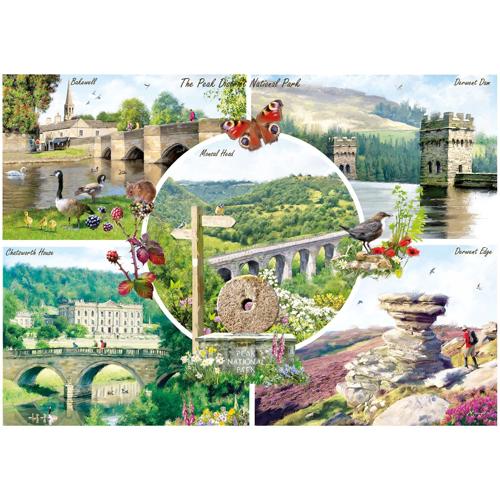 1000 Piece Jigsaw Puzzle The Peak District - Gibsons
