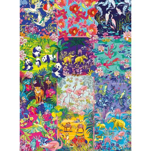 1000 Piece Jigsaw Puzzle Nature's Carnival - Gibsons