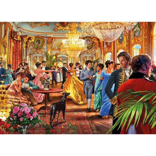 1000 Piece Jigsaw Puzzle A Regency Affair - Gibsons