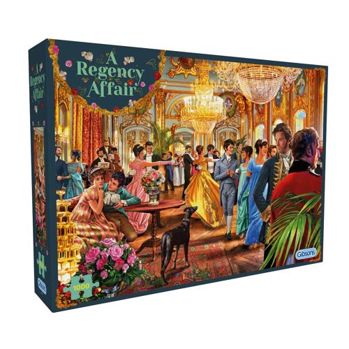 1000 Piece Jigsaw Puzzle A Regency Affair - Gibsons