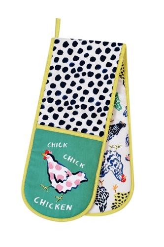 Chick Chicken Double Oven Glove 18 x 88cm â€“ Ulster Weavers