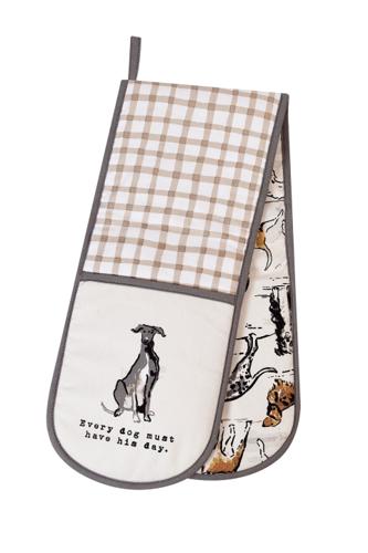 Country Dogs Double Oven Glove 18 x 88cm â€“ Ulster Weavers