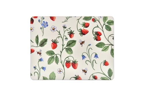 Strawberry Patch Cork-Backed Placemats 4 Pack – Ulster Weavers