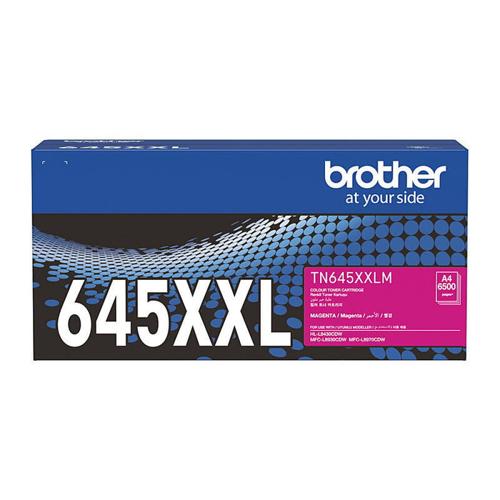 Magenta Super High-Yield Toner Brother TN645XXLM Genuine 6,500 Pages