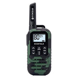 UHF Handheld Radio 0.5W 3km 2-Pack Ecoxgear EcoXTalk Green Camo