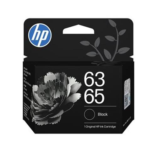 Black Ink Cartridge HP 63/65 Original B7RT3AA 120-Page Yield