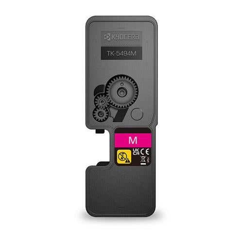 Magenta Toner Cartridge Kyocera TK-5494M Genuine 2,400-Page Yield
