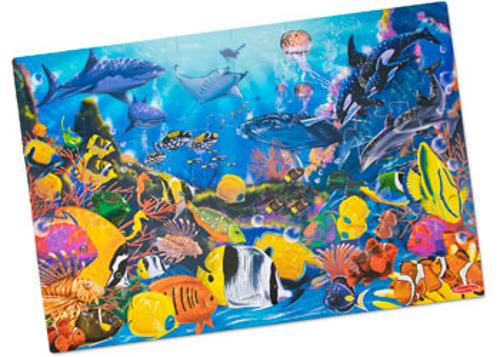 Melissa & Doug Underwater Floor Puzzle 48 Pieces