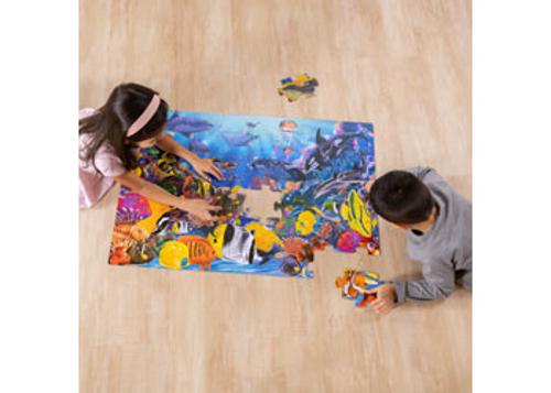 Melissa & Doug Underwater Floor Puzzle 48 Pieces