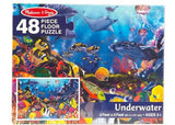 Melissa & Doug Underwater Floor Puzzle 48 Pieces