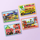 Melissa & Doug - Vehicles Puzzles in a Box (Smartfox)