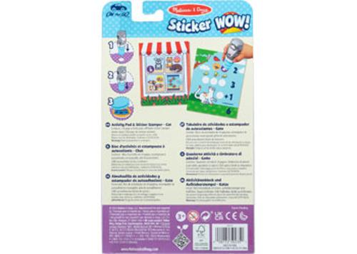 Melissa & Doug - Sticker WOW! Activity Pad Set - Cat (Smartfox)