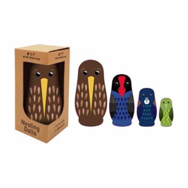 Nesting Doll - NZ Birds (4pcs)