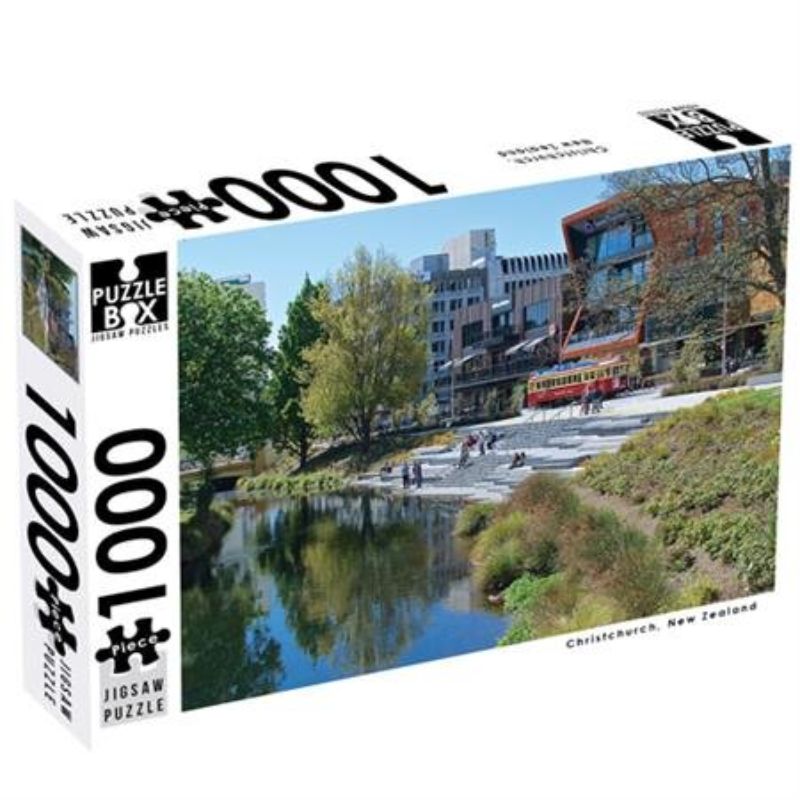 Jigsaw Puzzle - Premium Cut Avon River Oxford Terrace (1000pcs)