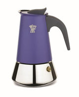 Pezzetti Steelexpress 4 Cup Stainless Steel Coffee Maker Indigo Burst