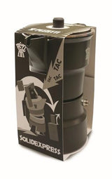 Pezzetti Solidexpress 3 Cup Aluminium Coffee Maker Sidereal Luxury
