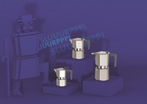 Pezzetti Pentaexpress 3 Cup Aluminium Coffee Maker
