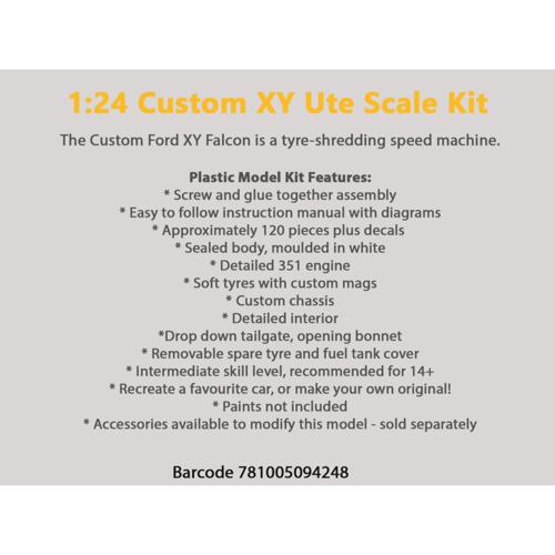 Ford XY Falcon Ute Slammed Scale Model 1:24 Diecast Distributors Australia