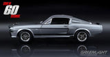 1967 Ford Mustang Eleanor Gone in 60 Seconds 1:18 Greenlight Silver