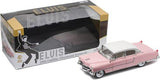 1955 Cadillac Fleetwood Series 60 Elvis Presley 1:18 Greenlight Pink/White