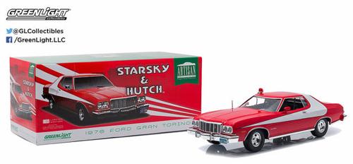 1976 Ford Gran Torino Starsky & Hutch 1:18 Greenlight Red
