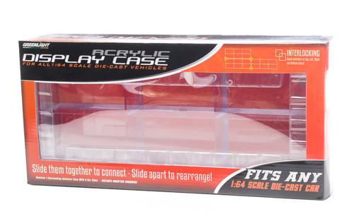 6-Car Connecting Acrylic Display Case 1:64 Greenlight Collectables